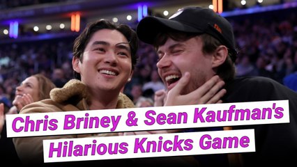 OMG Your Favorite 'TSTIP' Costars Just Kissed At The Knicks Game