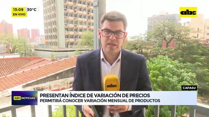 Capasu: presentan índice de variación de precios