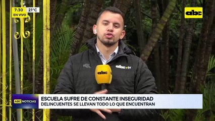 Video: Escuela sufre constante inseguridad