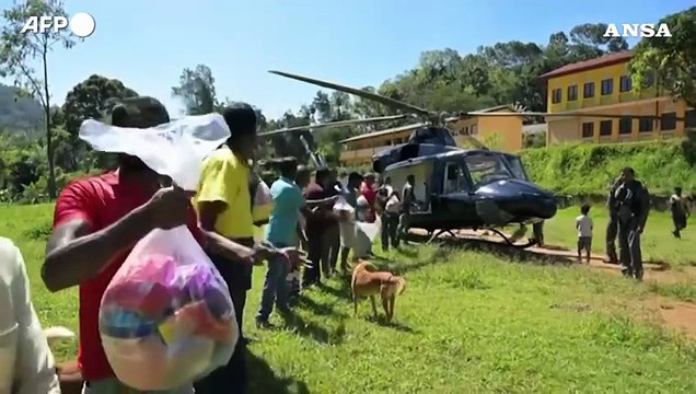 Sri Lanka, arrivano aiuti alla popolazione colpita dalle inondazioni