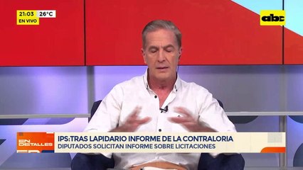 Video: lapidario informe de la Contraloría sobre IPS