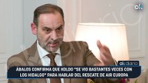 Ábalos confirma que Koldo 