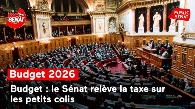 100% Sénat - Budget : le Sénat relève la taxe sur les petits colis