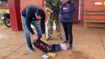 Nativo cae con 3 kilos de cocaína en Bella Vista Norte