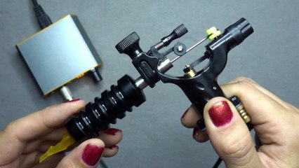 Como Regular El Golpe En Una Maquina Rotativa Para Tatuar Tipo Dragonfly De Golpe Recto - Facil