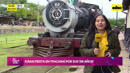 Video: ¡Gran fiesta en Ypacaraí por sus 136 años!
