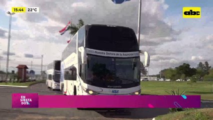 Video: la albirroja parte rumbo a Ciudad del Este