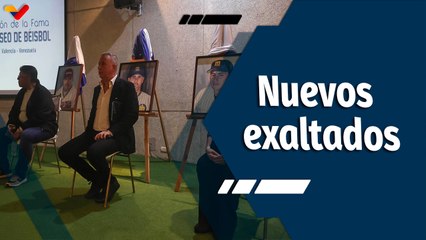 Tiempo Deportivo | Salón de la Fama del Béisbol Venezolano recibió a tres nuevos inmortales