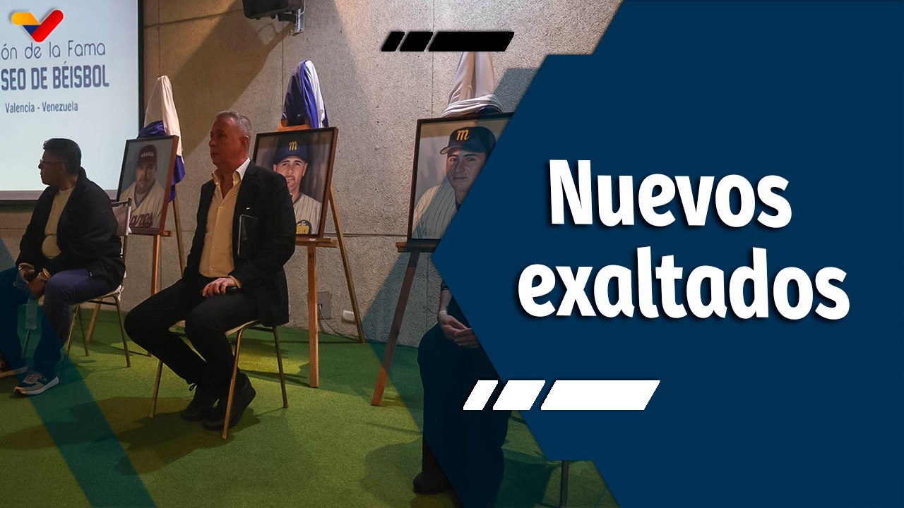 Tiempo Deportivo | Salón de la Fama del Béisbol Venezolano recibió a tres nuevos inmortales