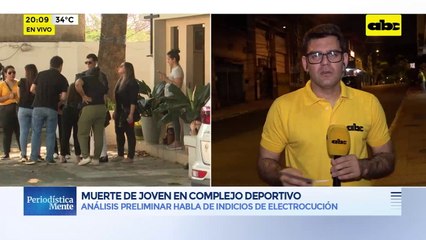 Muerte de joven en complejo deportivo: análisis preliminar habla de indicios de electrocución