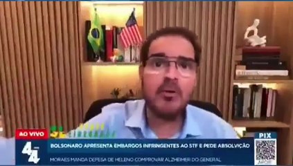 Rodrigo Constantino afirma que estão torturando Bolsonaro enquanto o dono do Banco Master está solto