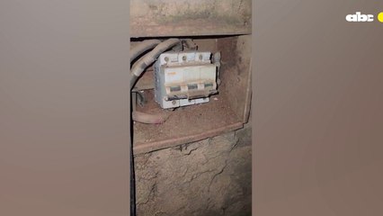 Familia de Rolando Núñez Scolari grabó el estado de la llave de paso de Arrayanes