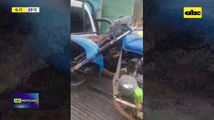 Video: Detienen a presunto motoasaltante en Capiatá