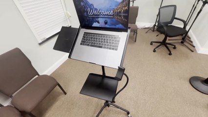Best adjustable stand for projectors, laptops, and DJ equipment with a phone holder — perfect for office, home, and stage. Review!