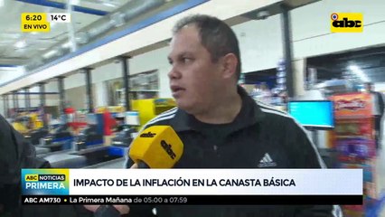 Impacto de la inflación en la canasta básica
