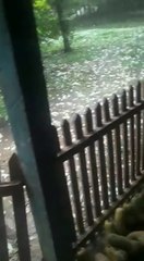 Granizadas causaron destrozos en cultivos de Coronel Oviedo y Caaguazú