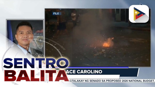 BFP, mas pinaigting ang pagpapatupad ng ‘Oplan Iwas Paputok’ para sa ligtas na Pasko at Bagong taon