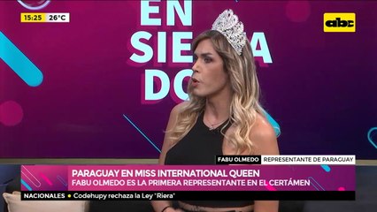 Paraguay estará presente en Miss International Queen con Fabu Olmedo, nuestra primera representante
