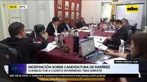 indefinición sobre candidatura a Ministro del TSJE de Bartolomé 