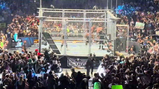 Jey Uso ENTERS WarGames, Destroys The Vision - WWE Survivor Series 11/29/25