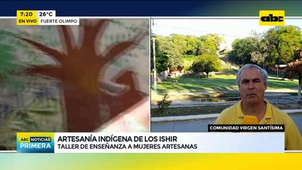 Artesanía indígena de los Ishir