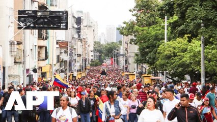 Venezuelan Government Supporters Rally in Caracas as U.S. Caribbean Military Buildup Escalates | APT