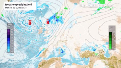 Perturbazioni e aria umida subtropicale sull'Italia, quali effetti nel ponte dell'Immacolata?