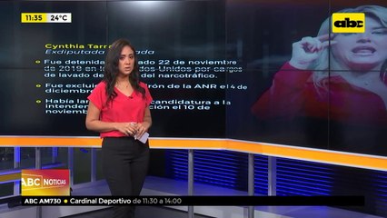 Cynthia Tarragó ya está “libre”