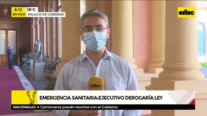 Emergencia Sanitaria: Ejecutivo derogaría ley