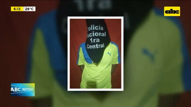 Un vendedor ambulante fue detenido como presunto autor