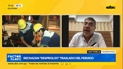 Gremios rechazan “desprolijo” traslado de feriado por ser "improvisado"