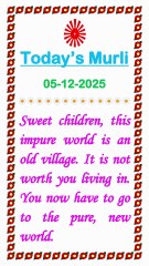 🇲🇰 Essence of Today’s Murli 5 December 2025 English in Male Voice| BRAHMA KUMARIS