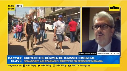 UIP rechaza el proyecto de Régimen de Turismo Comercial porque "facilitará al contrabando"