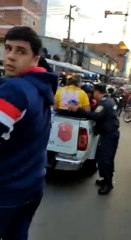 Así fueron llevados los hinchas de Peñarol