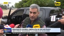 Mario Abdo sobre el secuestro en San Pedro