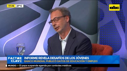 Informe del Banco Mundial revela desafíos para jóvenes en Paraguay
