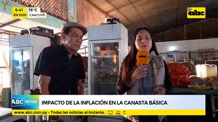 Impacto de la inflación en la canasta básica