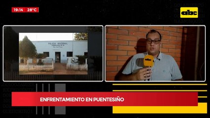 Enfrentamiento entre policías y narcos en Puentesiño