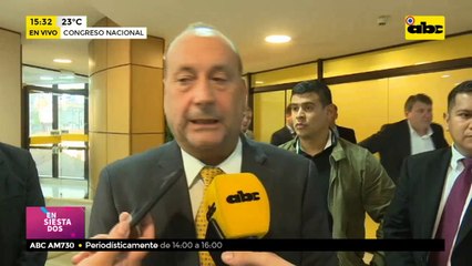 "Creo que últimas investigaciones del Fiscal Pecci llevaron a esto", dice el Pdte. del Congreso