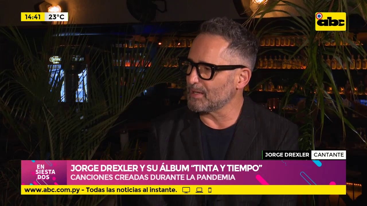 Jorge Drexler hablando de su álbum “Tinta y tiempo” y de la composición de canciones en pandemia