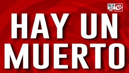 Choque múltiple sobre la avenida General Paz termina una persona muerta