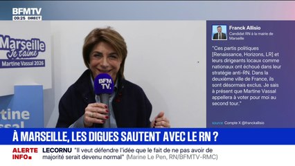 "C'est une fake news": Martine Vassal, candidate aux municipales à Marseille, rejette toute alliance avec le RN au second tour