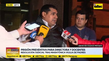 Prisión preventiva para directora y docentes