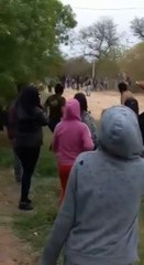 Gresca entre grupos antagónicos de indígenas.