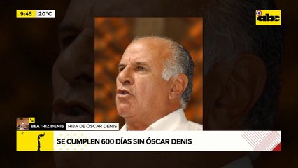 600 días sin Óscar Denis