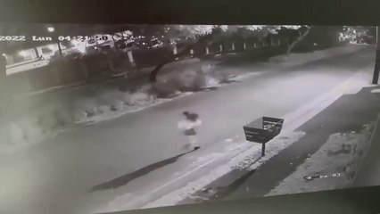 Así la joven escapa de un hombre que intentó abusar de ella