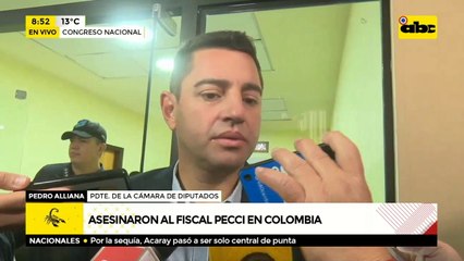 Caso asesinato al fiscal Pecci en Colombia