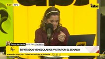 Diputados venezolanos visitaron el Senado