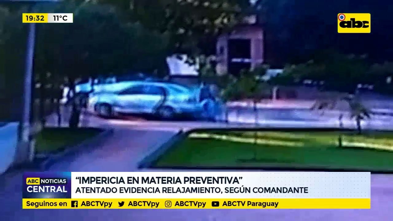 “Impericia en materia preventiva”: Atentado evidencia relajamiento, según comandante de la Policía