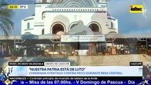 Condenan atentado contra Pecci durante misa central